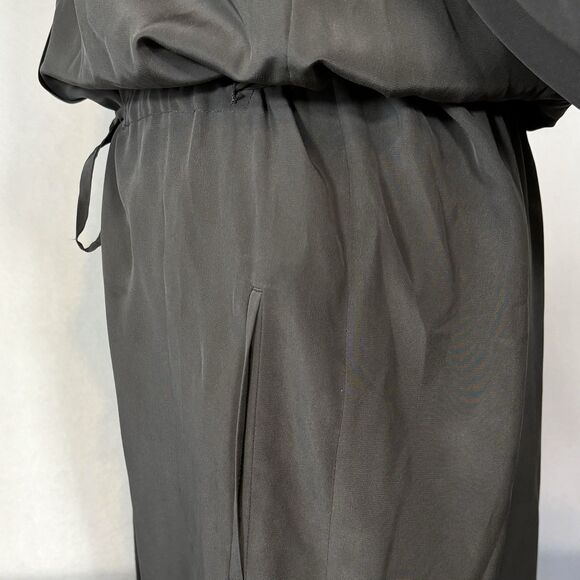 DVF Diane Von Furstenberg TAYA Dress 100% Silk Deep Ash - Picture 6 of 16